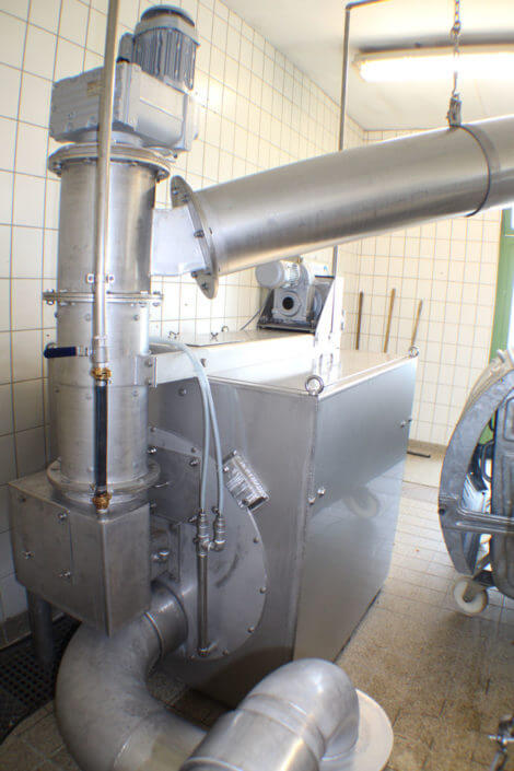 RB-Feinsiebtrommel Feinsieb Abwassertechnik Kläranlage Klärwerk mechanische Abwasserreinigung